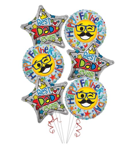 Happy Father's Day, Best Dad Ever Balloon Bouquet – Viva Party