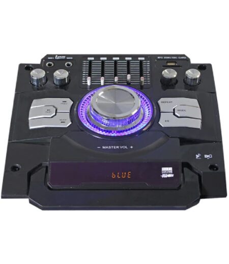 MAX-412, 4 x12 Inch Bluetooth Speakers with Multi-colors LED Lights