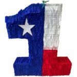 US Number One Shaped Pinata – Viva Party