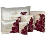 5 pc Champagne and Gold Quinceanera Pillow Set - Elegant Mis 15 Anos Celebration Essentials – Viva Party