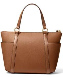 Gift Elegance: A Luxury Satchel for Mother's Day with a Charming Balloon Bouquet and a Heartful of Fresh Roses.