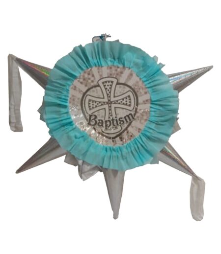 Baptism Five Corn Drum Pinata – Viva Party