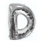 SILVER LETTER D - 34 Inch – Viva Party