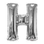 SILVER LETTER H - 34 Inch – Viva Party