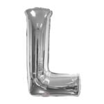 SILVER LETTER L - 34 Inch – Viva Party