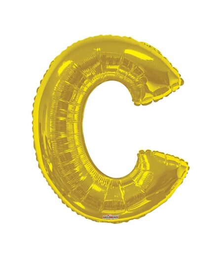GOLD LETTER C - 34 Inch – Viva Party