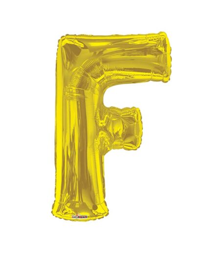 GOLD LETTER F - 34 Inch – Viva Party