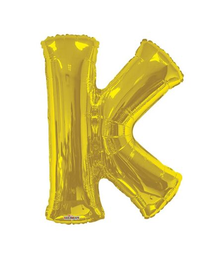 GOLD LETTER K - 34 Inch – Viva Party