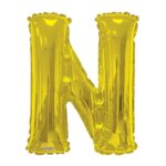 GOLD LETTER N - 34 Inch – Viva Party
