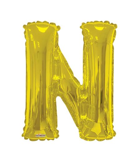 GOLD LETTER N - 34 Inch – Viva Party