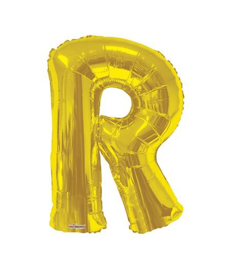 GOLD LETTER R - 34 Inch – Viva Party