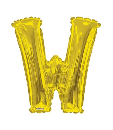 GOLD LETTER W - 34 Inch – Viva Party