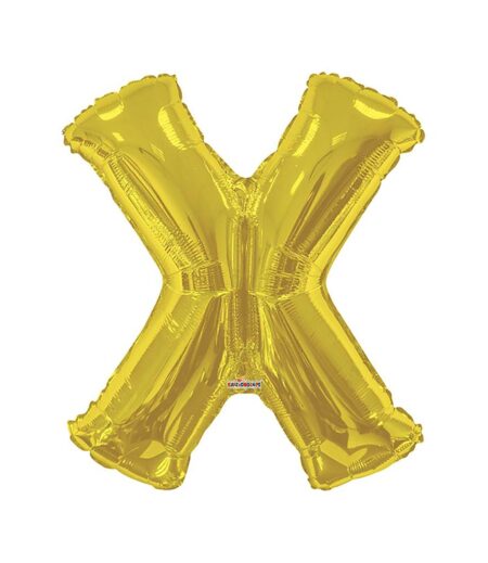 GOLD LETTER X - 34 Inch – Viva Party