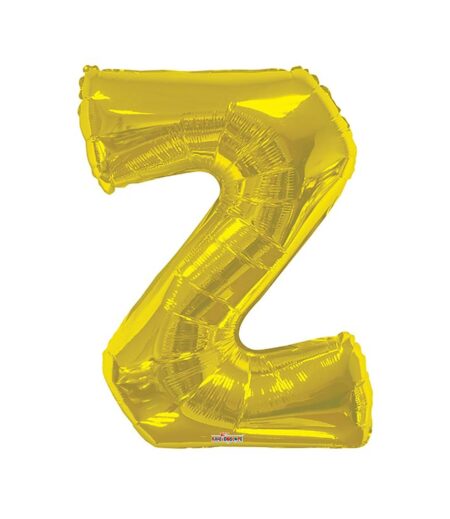 GOLD LETTER Z - 34 Inch – Viva Party