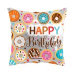 Happy Birthday Donuts Foil Balloon - 18 Inch – Viva Party