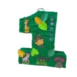 Jungle Animals Number One Shape Pinata – Viva Party