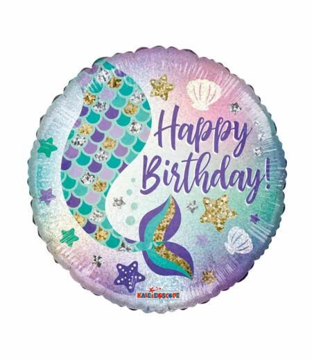 Mermaid Happy Birthday Balloon Bouquet 5 pc,  Birthday, | Viva Party Balloon Collection