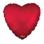 Red Matte Heart 18 Inch – Viva Party