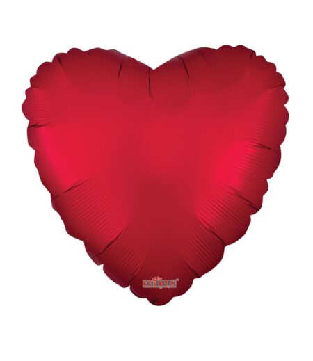 Red Matte Heart 18 Inch – Viva Party