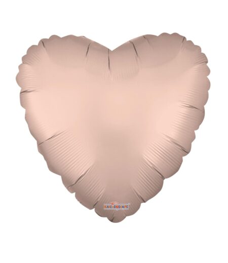 Rose Gold Matte Heart 18 Inch – Viva Party
