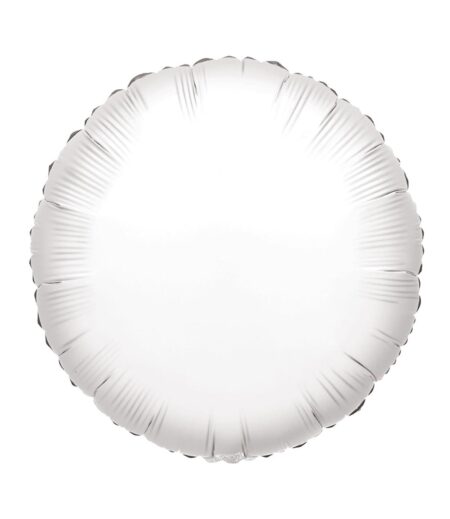 White Round 18 Inch – Viva Party
