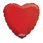 Holographic Red Heart 18 Inch – Viva Party