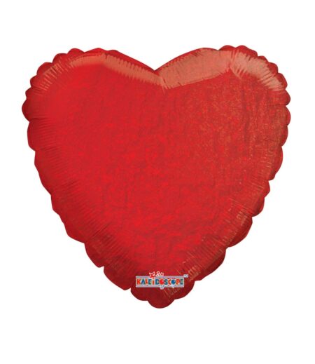 Holographic Red Heart 18 Inch – Viva Party