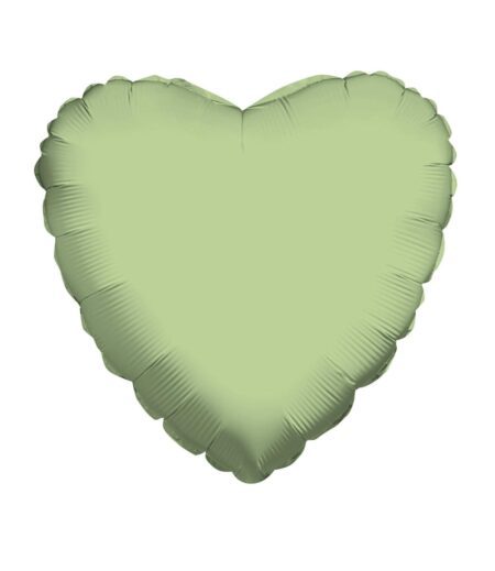 Olive Green Heart 18 Inch – Viva Party