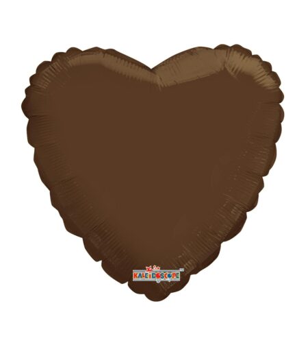 Brown Heart 18 Inch – Viva Party