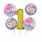 Mermaid Barbie Happy Birthday Balloon Bouquet 5 pc – Viva Party