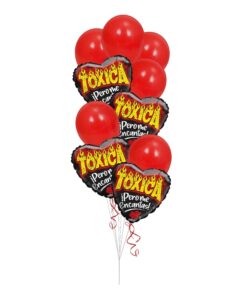 TOXICA FUEGO GB Valentine Balloon Bouquet - Viva Party (10 Balloons) – Viva Party