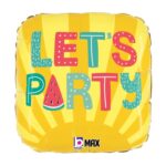 MAX Float Summer Let's Party Foil Balloon – Viva Party