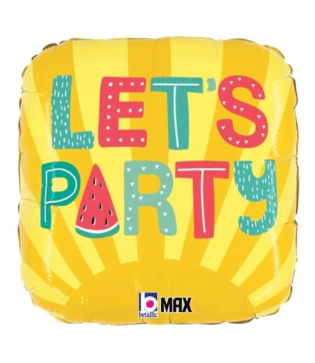 MAX Float Summer Let's Party Foil Balloon – Viva Party