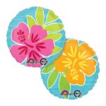 Summer Scene Flowers Balloon 18 Inch – Viva Party