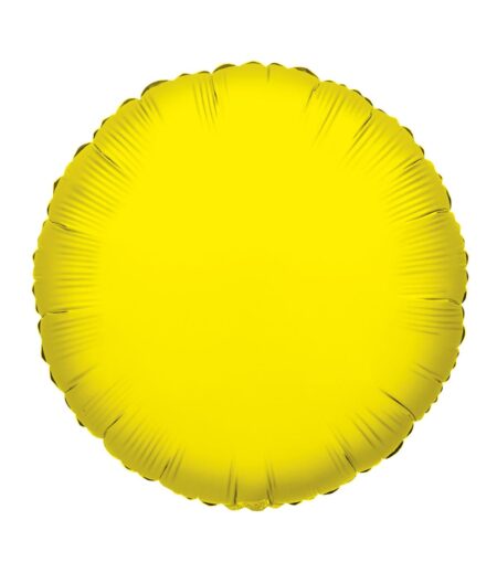 Yellow Round 18 Inch – Viva Party