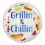 Summer Grilling and Chilling Balloon 18 Inch – Viva Party