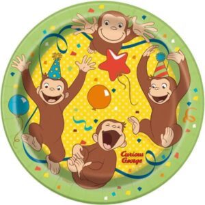 Curious George Deluxe Birthday Party Package for 8 Guests | Viva Party