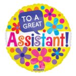 18 Inch PR To A Great Assistant Flowers - Flat – Viva Party
