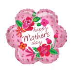 18 Inch PR Hmd Pink Roses Gellibean -Flat – Viva Party