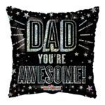 18 Inch PR Awesome Dad Holographic - Flat – Viva Party