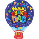 18 Inch PR World'S Best Dad Shape Gb - Flat – Viva Party