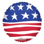 18'' Modern Stars & Stripes Foil Balloon – Viva Party