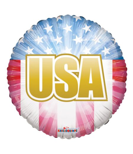 18 Inch USA Flag Star Foil Balloon – Viva Party