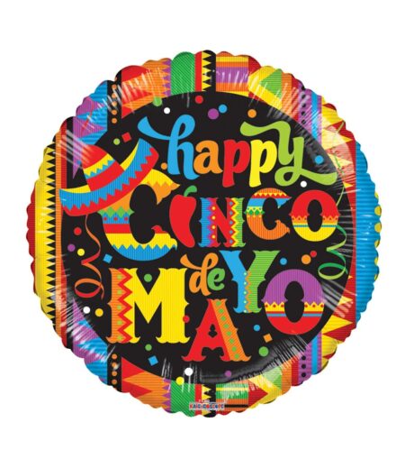 18 Inch SV Cinco De Mayo -Flat – Viva Party