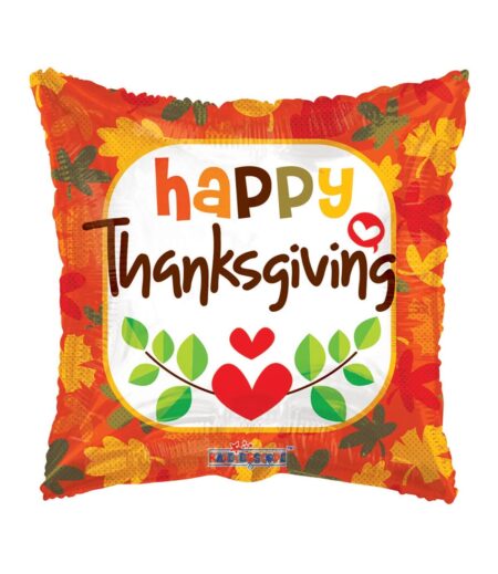 18 Inch BV ORANGE THANKSGIVING – Viva Party