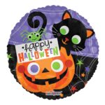 18 Inch BV HALLOWEEN CAT & PUMPKIN – Viva Party