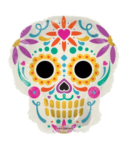 18 Inch PR COLORFUL SKULL – Viva Party