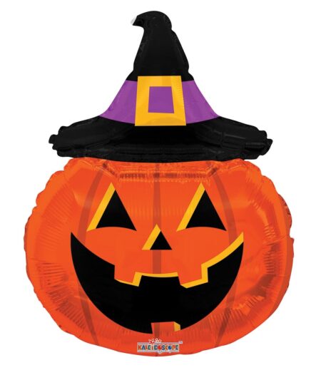 32 Inch PR PUMPKIN WITH HAT GB – Viva Party