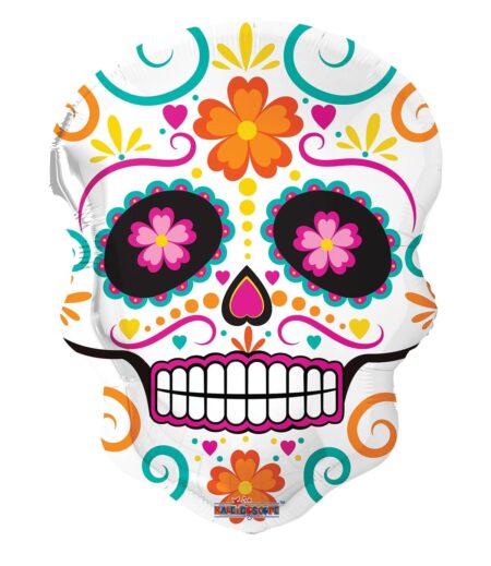 20 Inch PR SUGAR SKULL GB – Viva Party