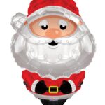 36 Inch SANTA CHRISTMAS SHAPE FOIL BALLOON – Viva Party